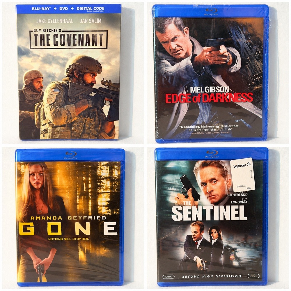 The Covenant NEW 2023 Blu-ray R Action Jake Gyllenhaal Guy Ritchie Thriller Lot